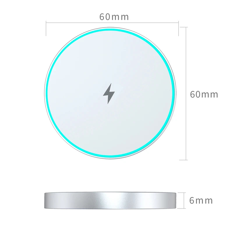 Magnetic Wireless Charger 15W Fast Charging  Convenient For Magsafe iPhone 17 16 15 14  Pro Max Airpods 4 Pro Magnet Station