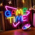 Gamepad Shaped LED Neon Sign for Gamer Room Decor, Gaming Neon Sign for Boys Room Wall Decor,  USB Powered Gamer Gifts for Teens