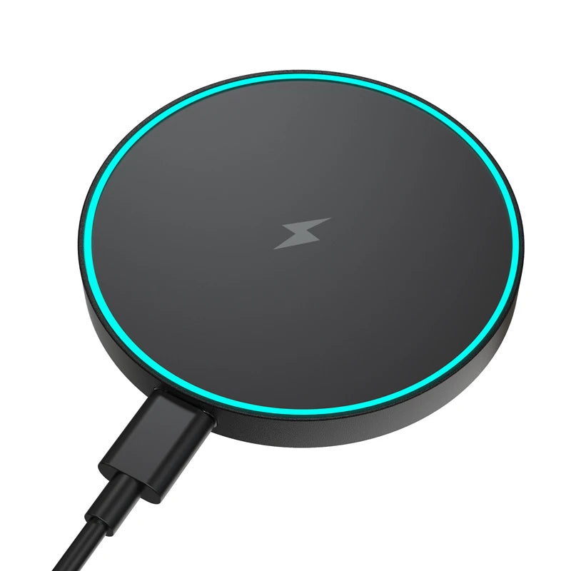 Magnetic Wireless Charger 15W Fast Charging  Convenient For Magsafe iPhone 17 16 15 14  Pro Max Airpods 4 Pro Magnet Station
