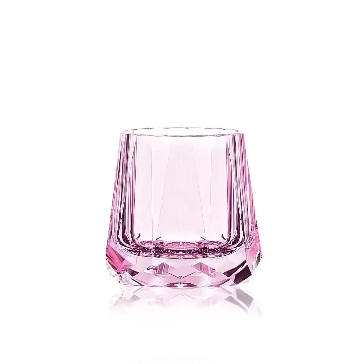 Zeus' Eternal Stone K9 Crystal Cup Upscale Classical Whiskey Glass Diamond Cut Brandy Liquor Wine Snifter Best Gift For Dad Boss
