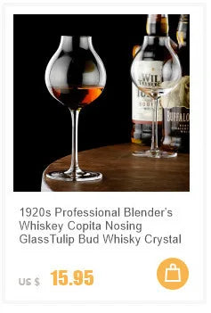 Japanese Edo Designer Crumple Paper Irregular Shape Crystal Faceted Der Whiskybecher Whiskey Whisky Rock Glass Artwork Wine Cup