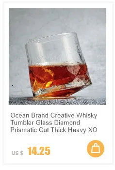 Japanese Edo Designer Crumple Paper Irregular Shape Crystal Faceted Der Whiskybecher Whiskey Whisky Rock Glass Artwork Wine Cup