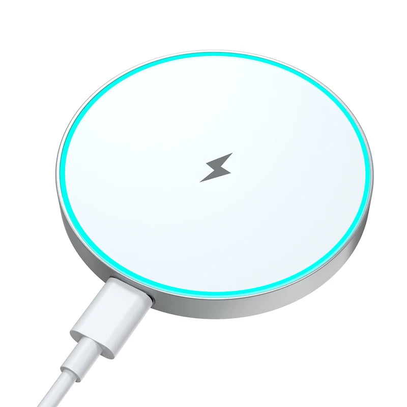 Magnetic Wireless Charger 15W Fast Charging  Convenient For Magsafe iPhone 17 16 15 14  Pro Max Airpods 4 Pro Magnet Station