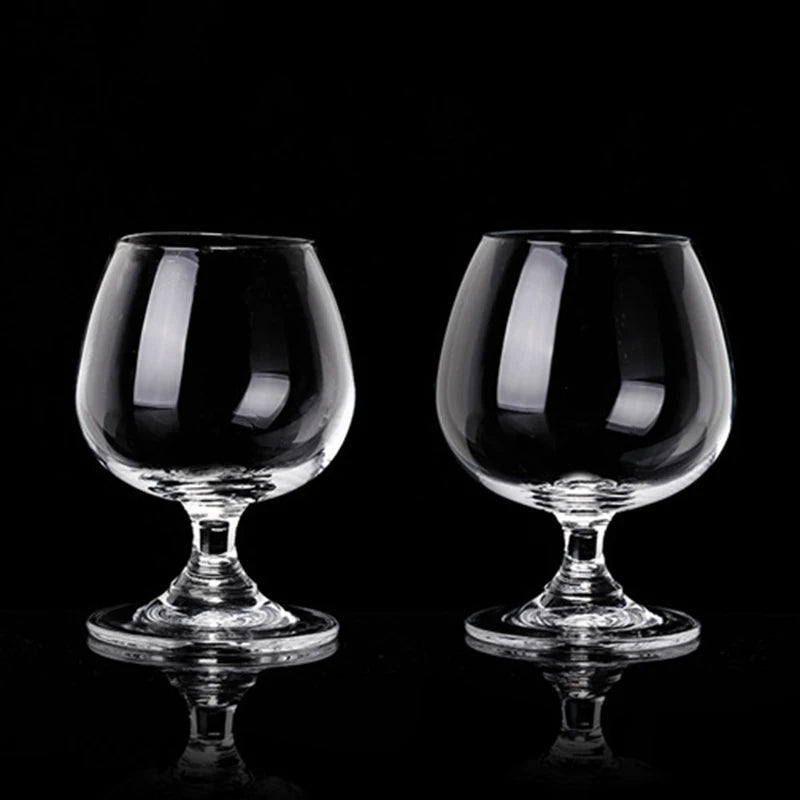 2pcs Set Red Wine Glass Transparent Grape Cup Champagne Vodka Cups Cognac Mug Drinkware Brandy Goblet Transparent Drinkware Gift